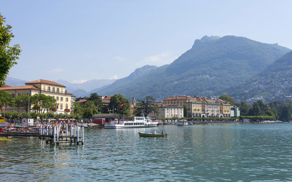 Ansicht von Lugano
