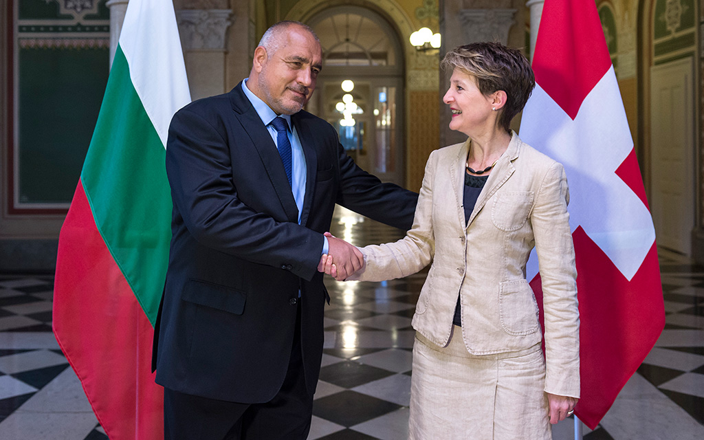 Rencontre avec le Premier ministre bulgare Borissow